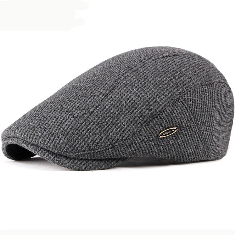 Knut™ – Ribbete Strikket Justerbar Spenne Flat Caps