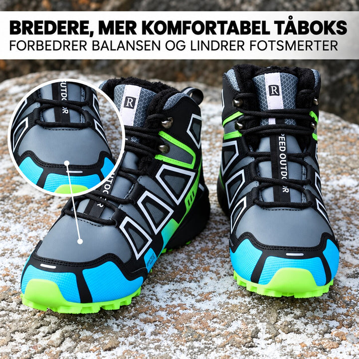 ErgoTrekk™ – Ortopediske Lisse-Up Turstøvler