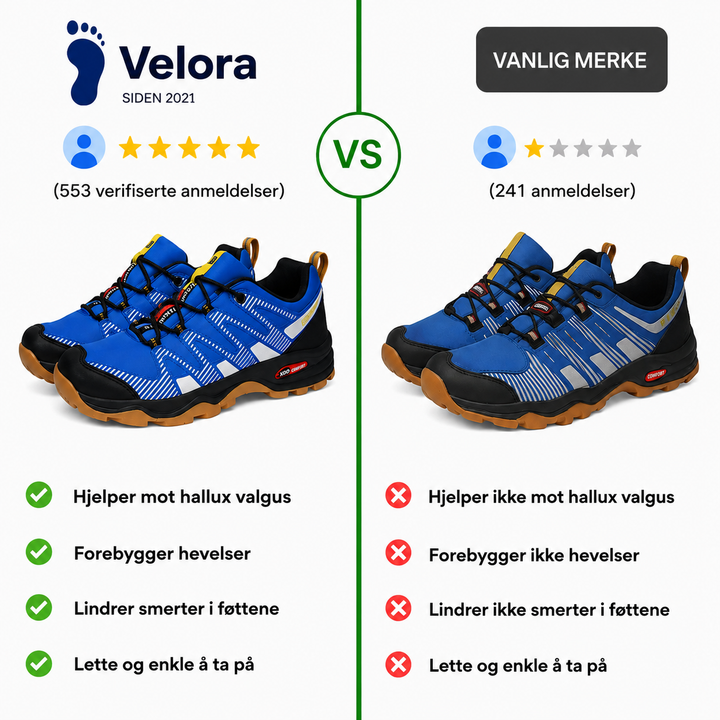 OrthoHike™ – Ortopediske All-Terrain Trail Sneakers