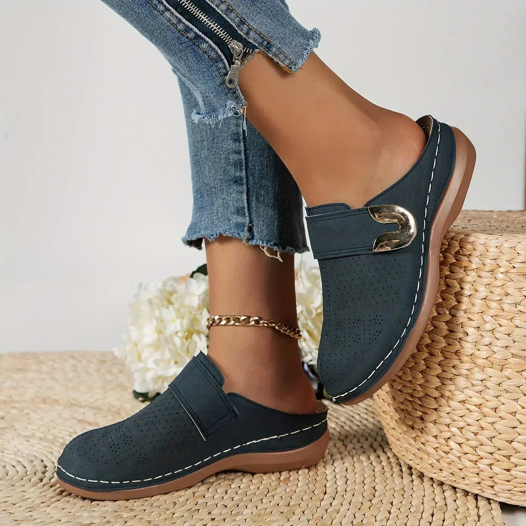 Hedvig™ – Perforerte Ortopediske Slip-On Muler
