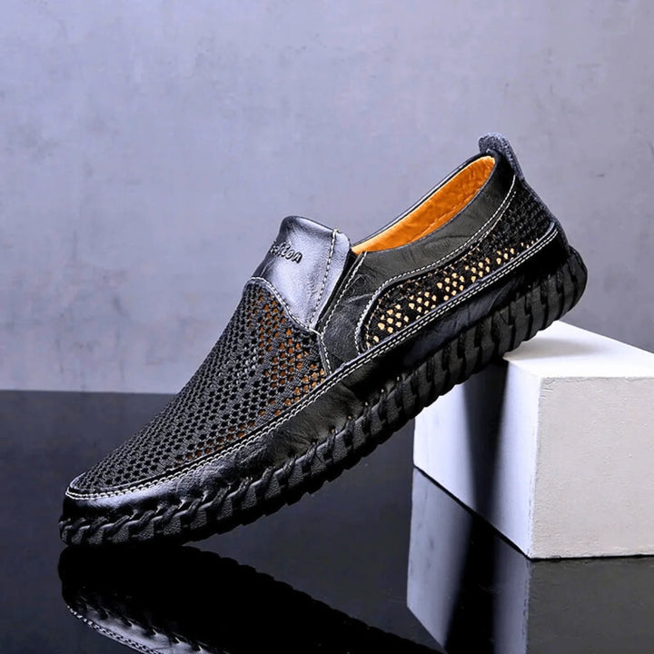 Henrik™ – Pustende Mesh Slip On Loafers