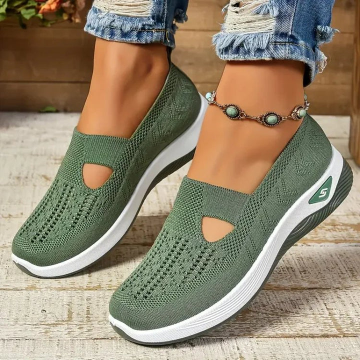 Vella™ – Ortopediske Pustende Slip-On Sneakers