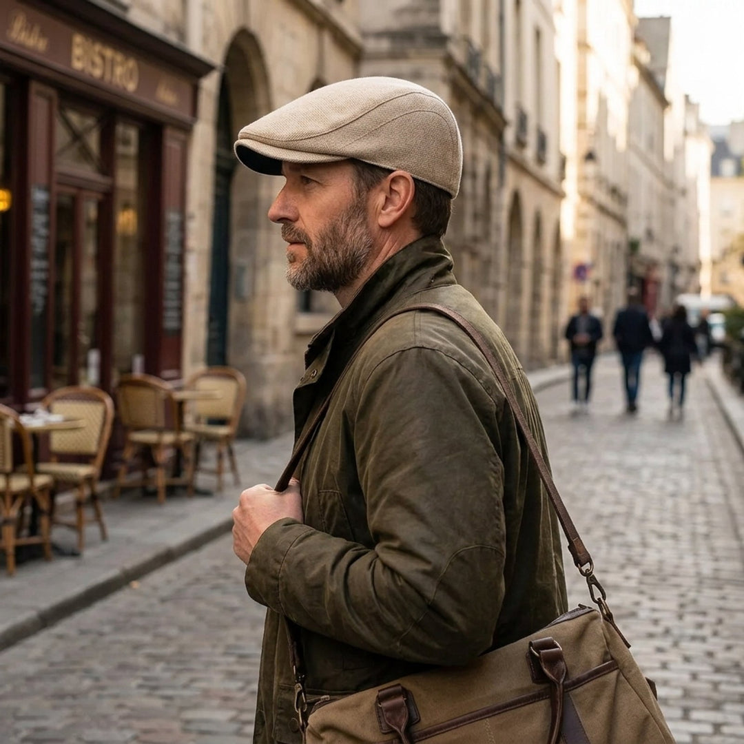 Samuel™ – Lettvekt Woven Flat Crown Caps