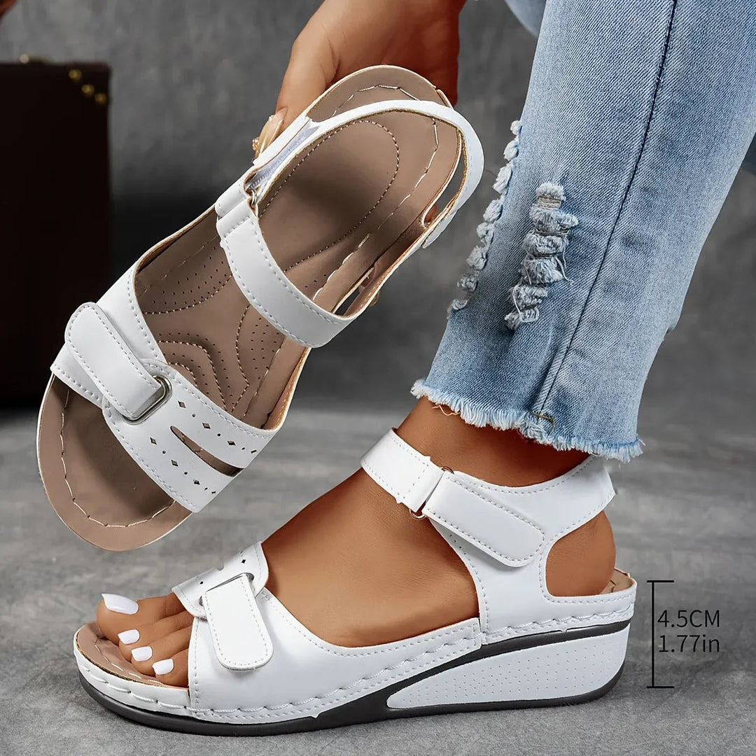 Melissa™ – Ortopediske Bue Støtte Kile Sandaler
