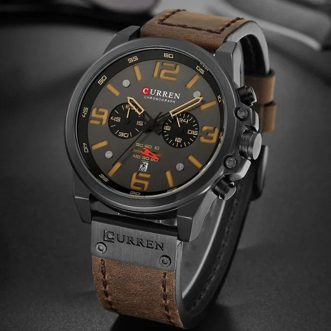 Mason™ – Solid og stilren kronograf klokke