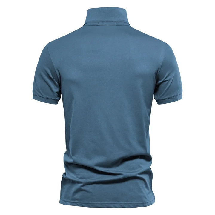 Kjell™ – Premium Brodert Polo med Korte Ermer