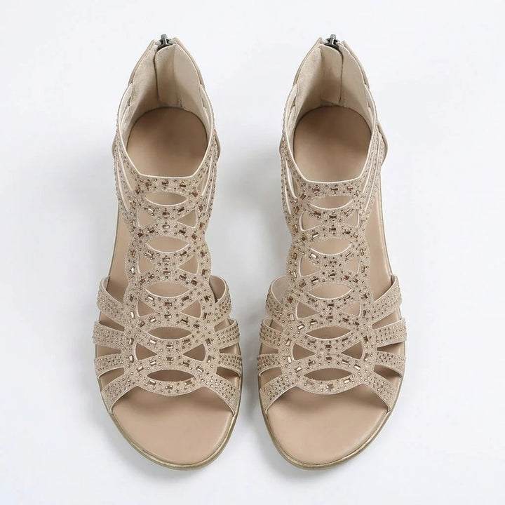 Iris™ – Pyntet Cutout Wedge Sandal