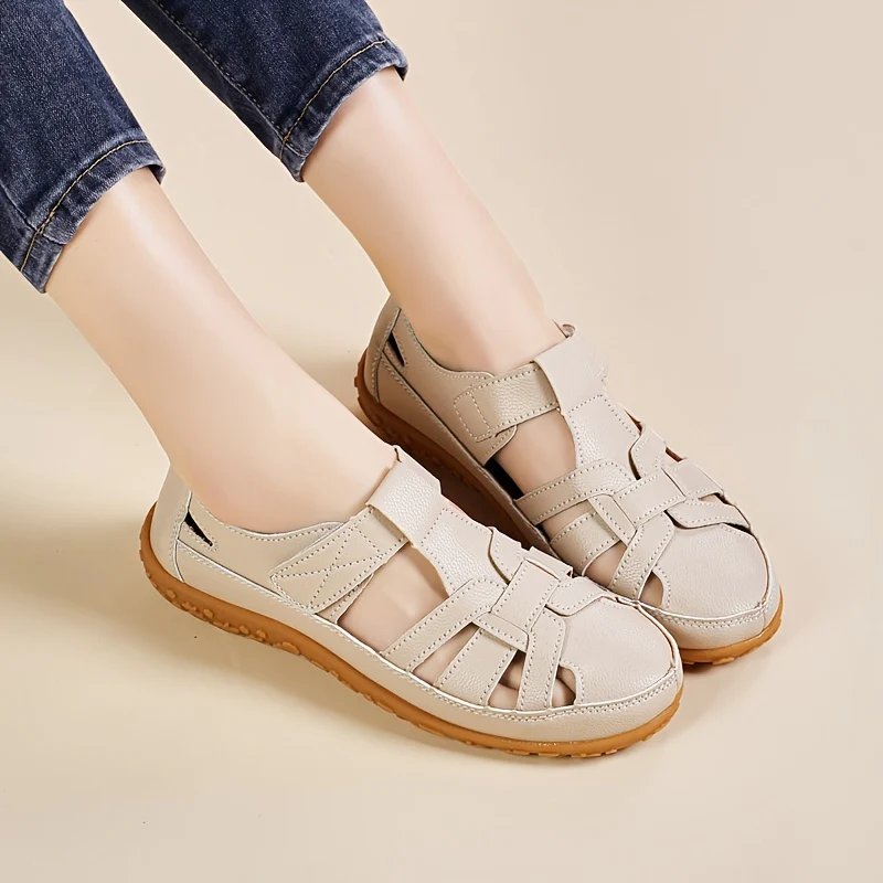 Iselin™ – Sandaler med borrelåslukking for komfortabel gåing
