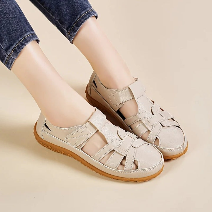 Iselin™ – Sandaler med borrelåslukking for komfortabel gåing