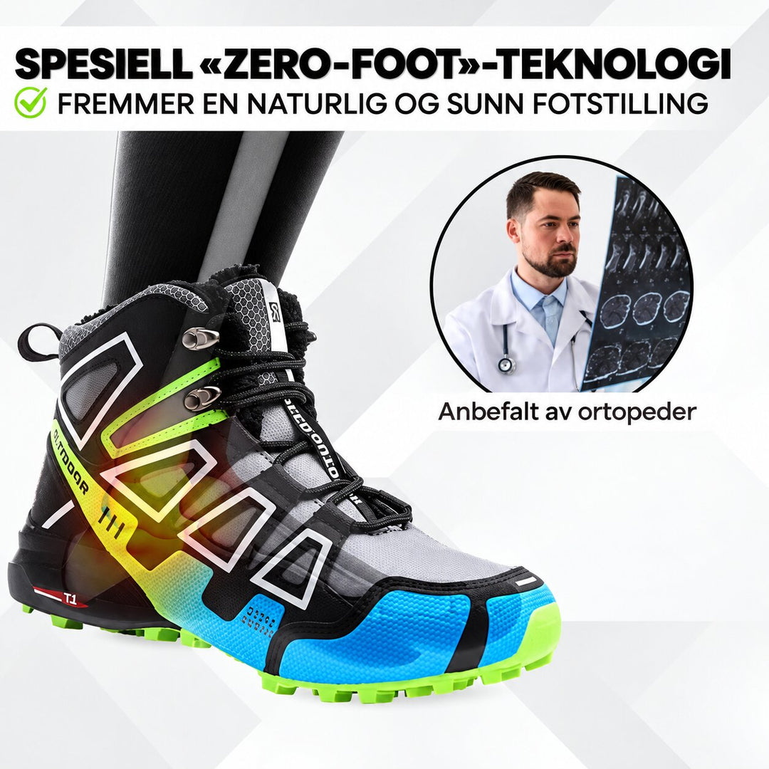 ErgoTrekk™ – Ortopediske Lisse-Up Turstøvler