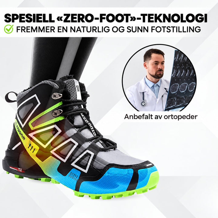 ErgoTrekk™ – Ortopediske Lisse-Up Turstøvler