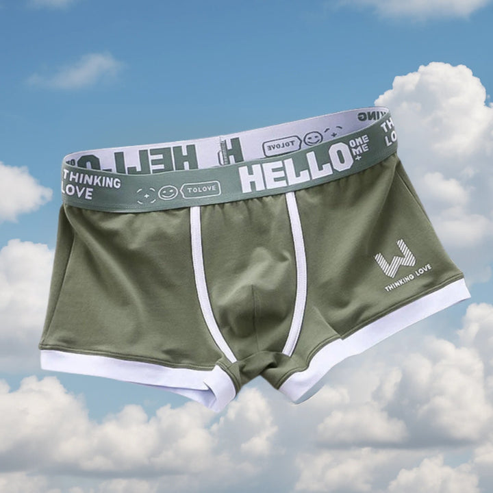 Ivar™ – Pustende Boxershorts med Logo Belte