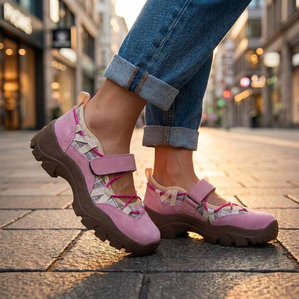 SoftSteps™ – Justerbare stropp chunky sport sandaler
