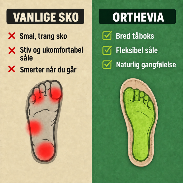 Orthevia™ – Lettvekts Ergonomiske Ortopediske Sneakers
