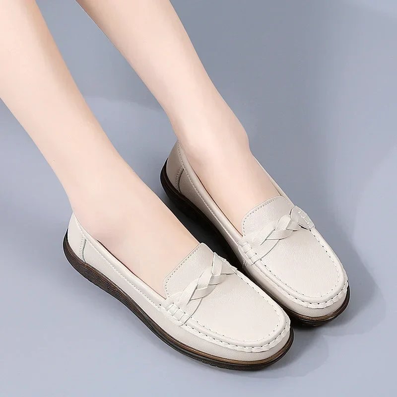 Andrea™ – Ortopediske vidde slip-on loafers