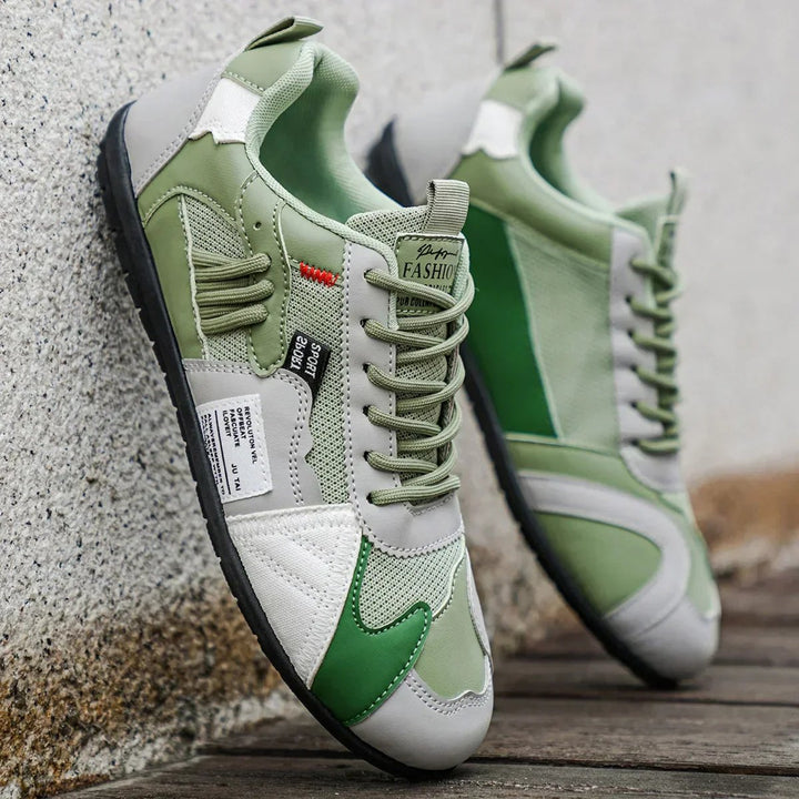 Malte™ – Retro Fargeblokk Snøresko