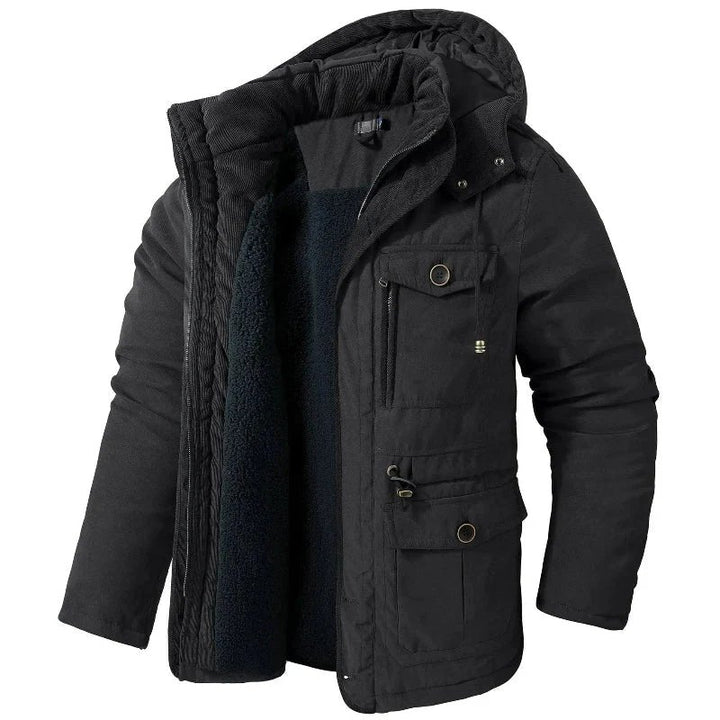 Gustav™ – Hettefleece-lined Cargo Vinterparka