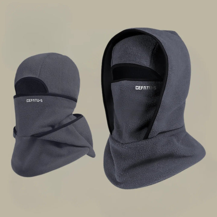 ThermoHood™ – Termisk Fleece Vindbeskyttende Balaclava Hette