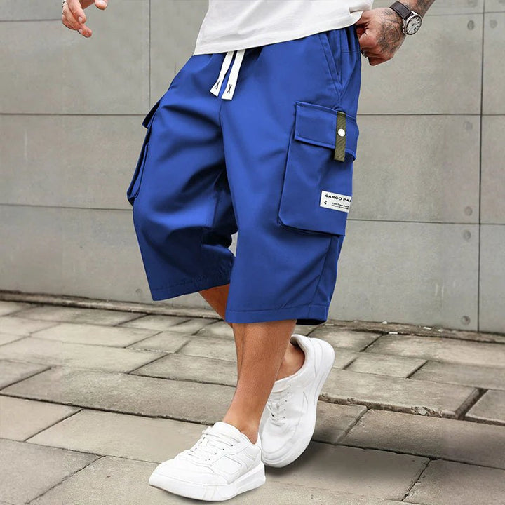 Nathan™ – Cargo shorts med snor og sidelommer