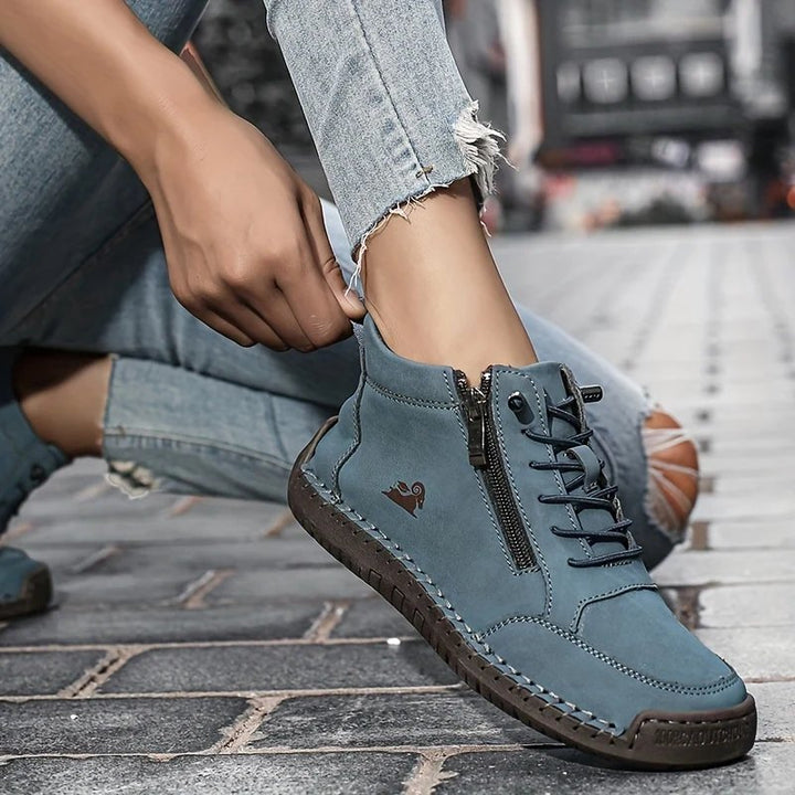 ErgoWalk™ – Ergonomisk Støtte Snøring Ankel Sneakers