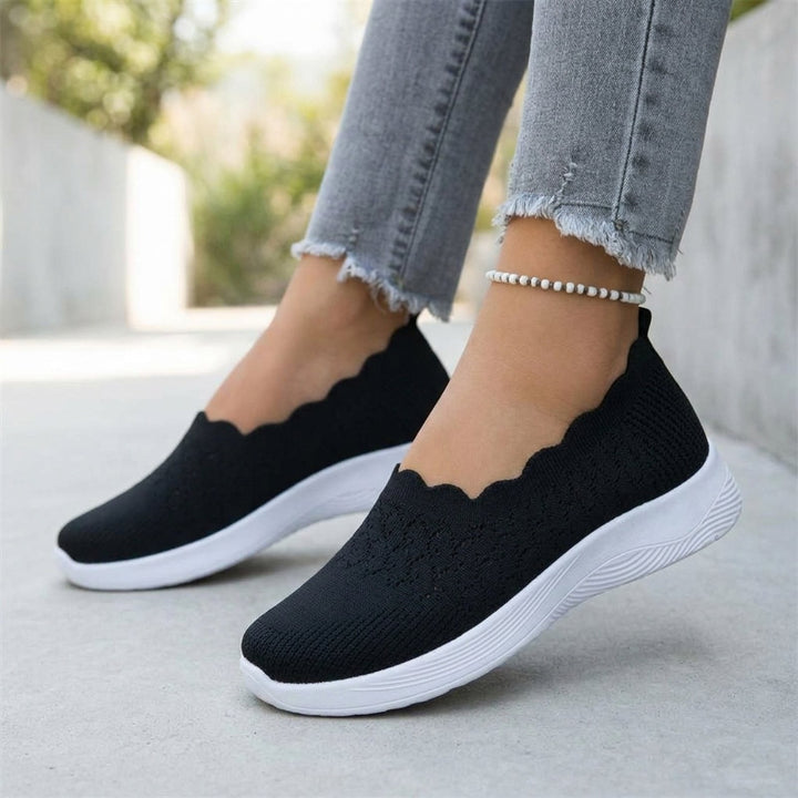 Anine™ – Pustende Slip-On Komfort Sneakers