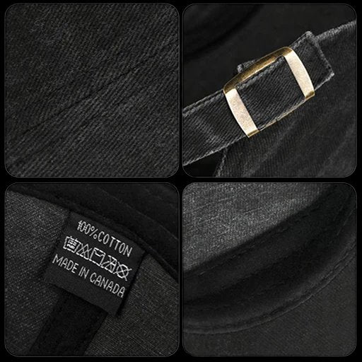Knut™ – Justerbar Stenvasket Flat Cap