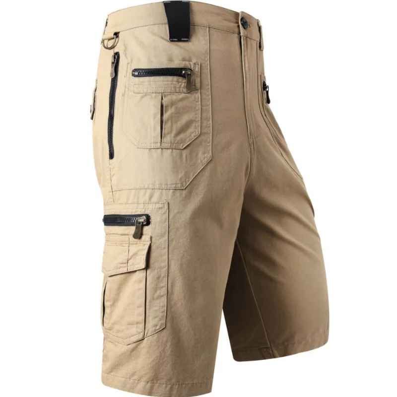 William™ – Multi Pocket Cargo Shorts med Justerbar Passform