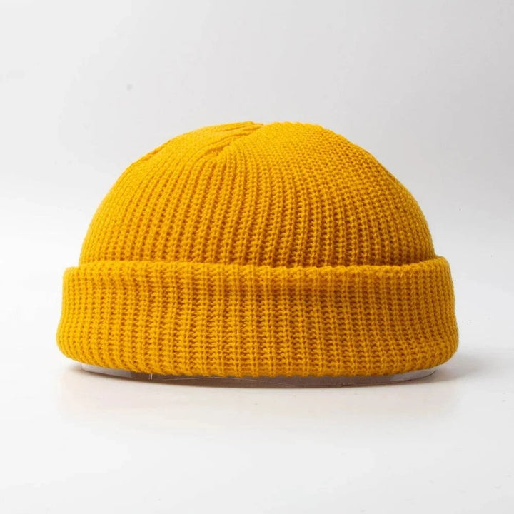 Iver™ – Ribbete Strikket Cuffless Beanie