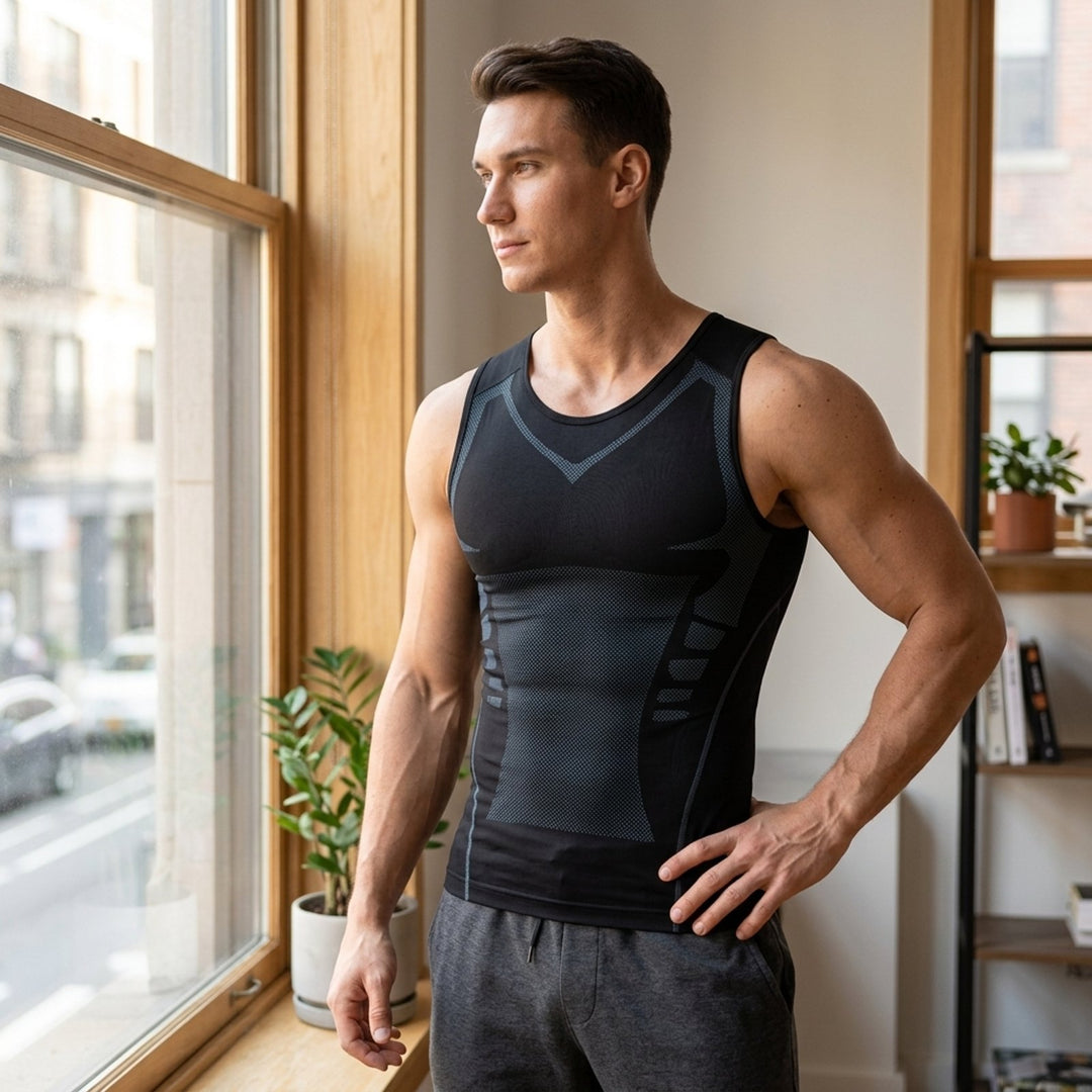 Terje™ – Kompresjonsformende Vest for Menn