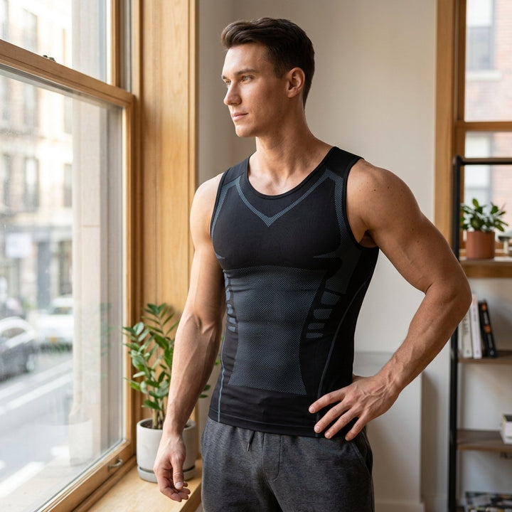 Terje™ – Kompresjonsformende Vest for Menn
